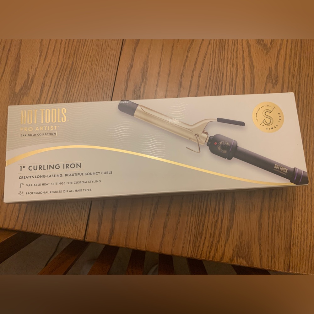Hot Tools Pro Artist 24K Gold Curling Iron - 1”